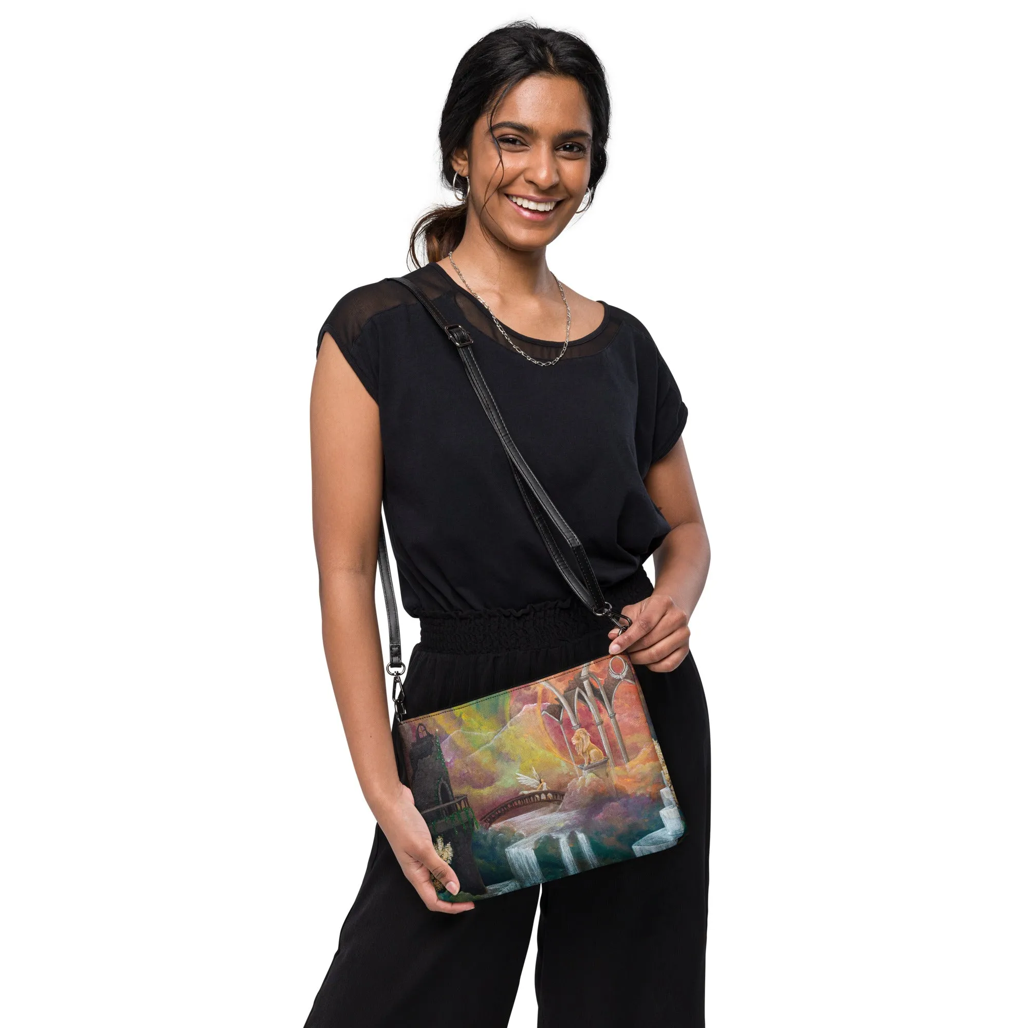 Kingdom Come Vegan Leather Crossbody Bag