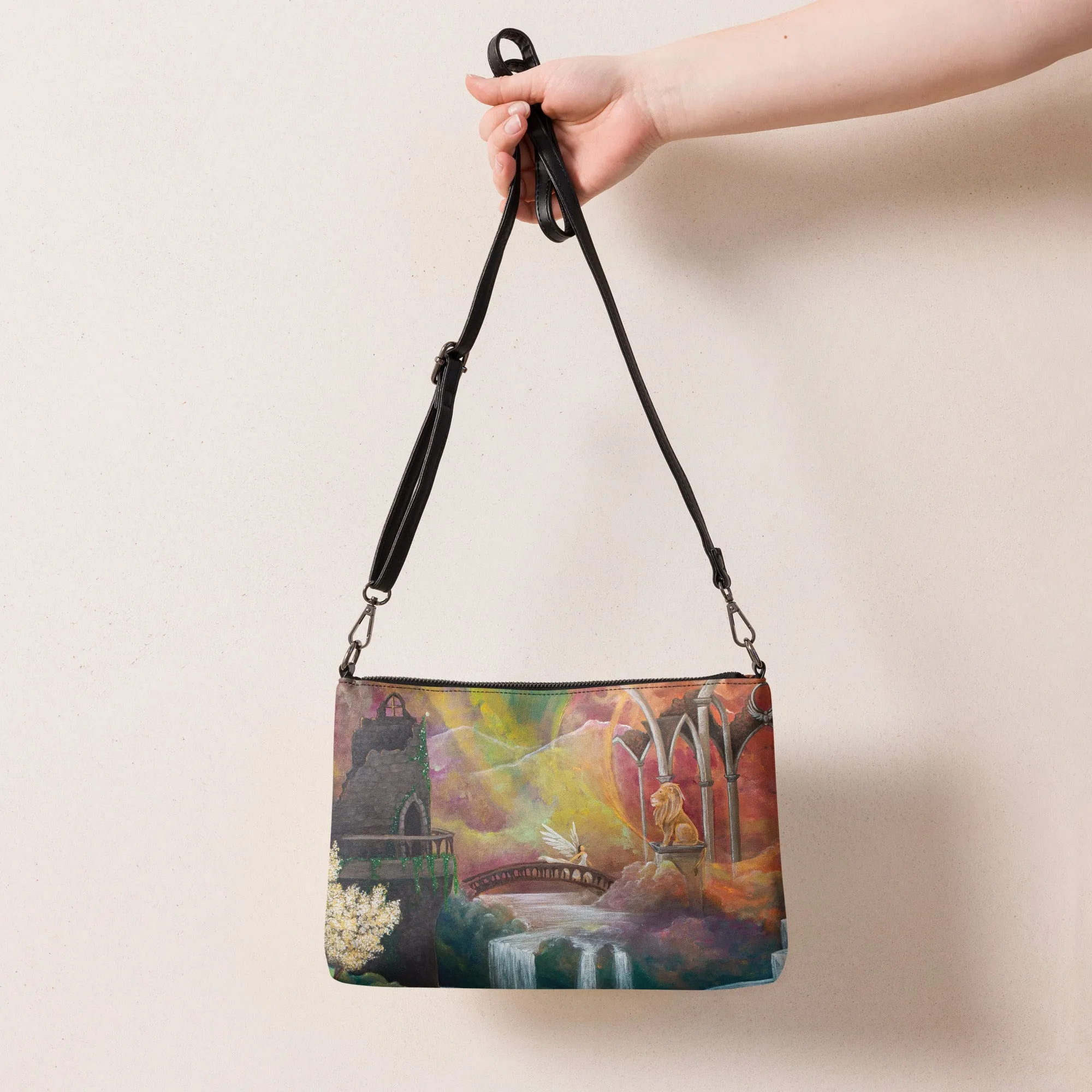 Kingdom Come Vegan Leather Crossbody Bag