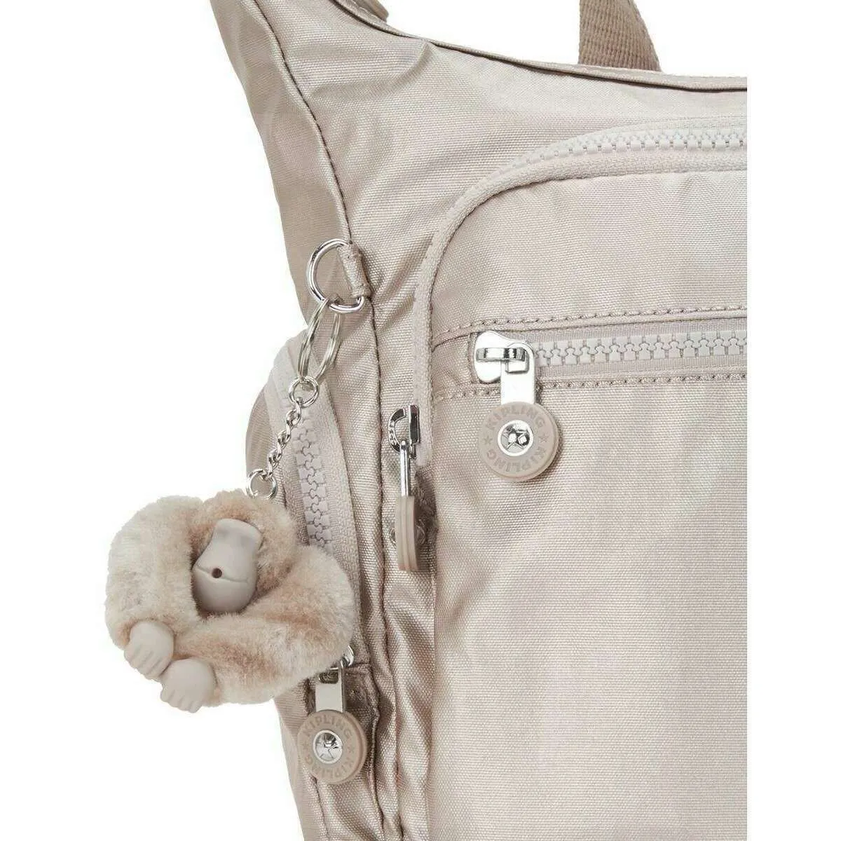 Kipling Gabbie S Crossbody Bag - Metalic Glow Bronze