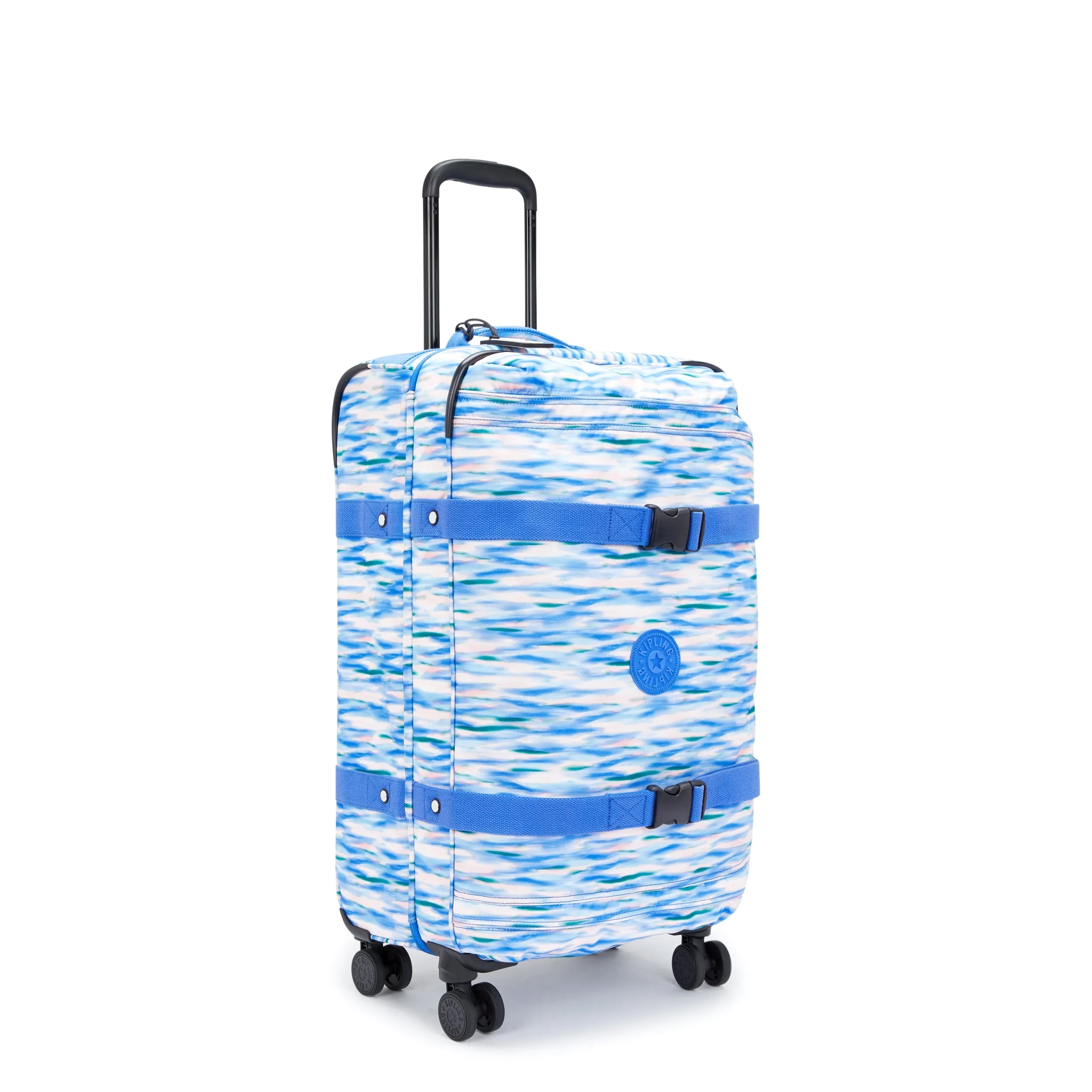 Kipling Spontaneous M Diluted Blue Medium Wheeled Luggage C2I4556-TX9