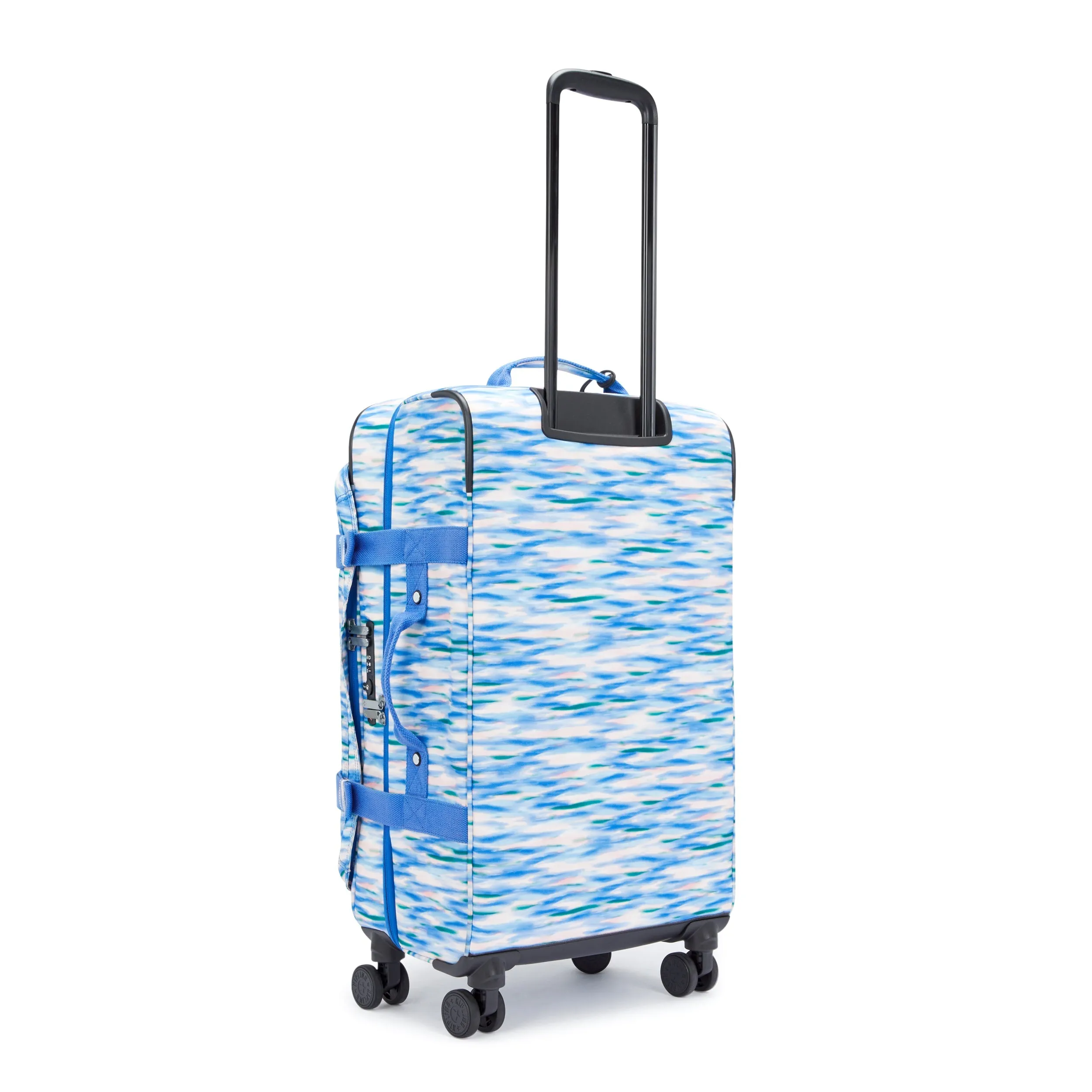 Kipling Spontaneous M Diluted Blue Medium Wheeled Luggage C2I4556-TX9