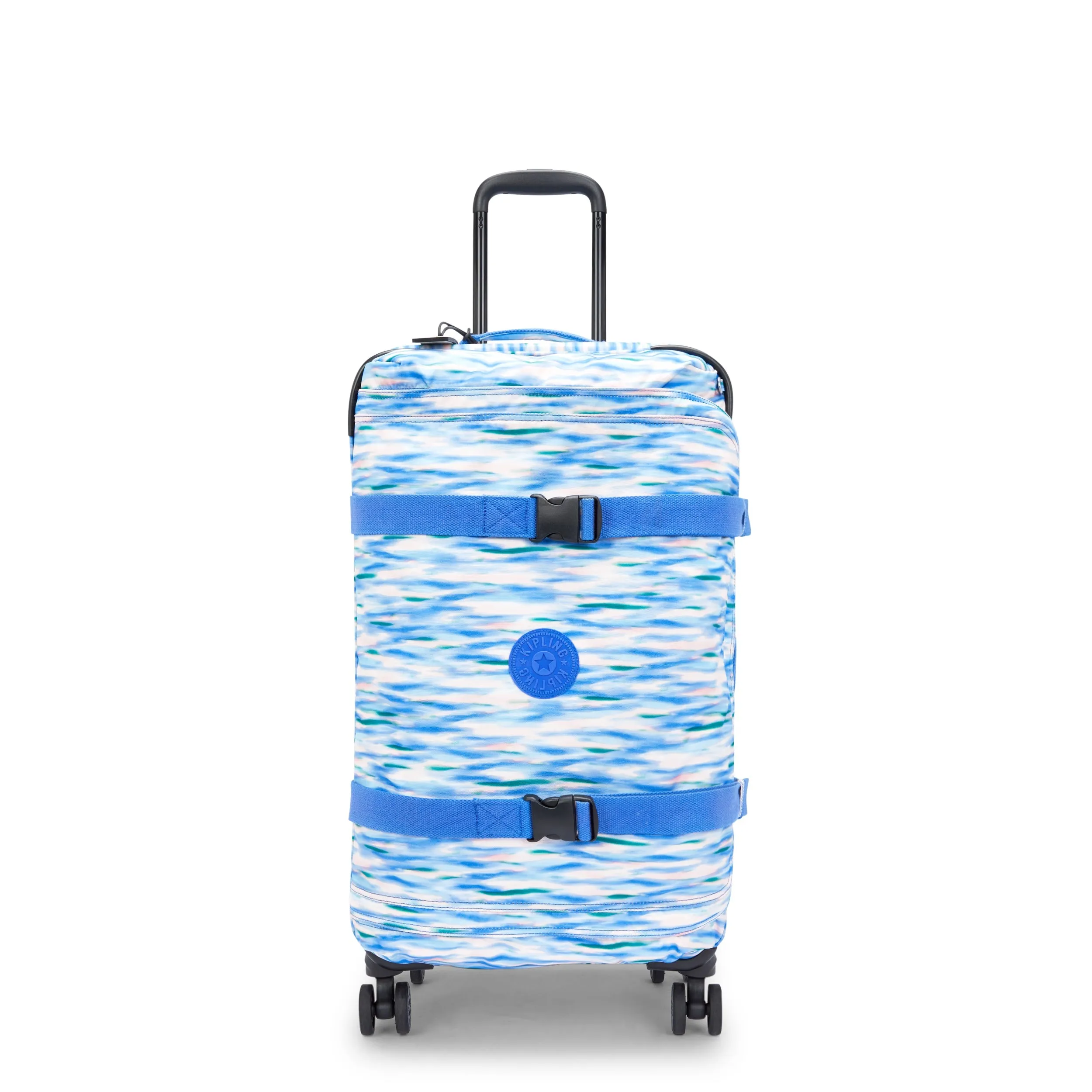 Kipling Spontaneous M Diluted Blue Medium Wheeled Luggage C2I4556-TX9