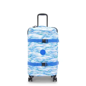 Kipling Spontaneous M Diluted Blue Medium Wheeled Luggage C2I4556-TX9