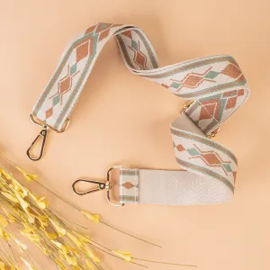 LBT004 - Aztec Bag Strap - Brown