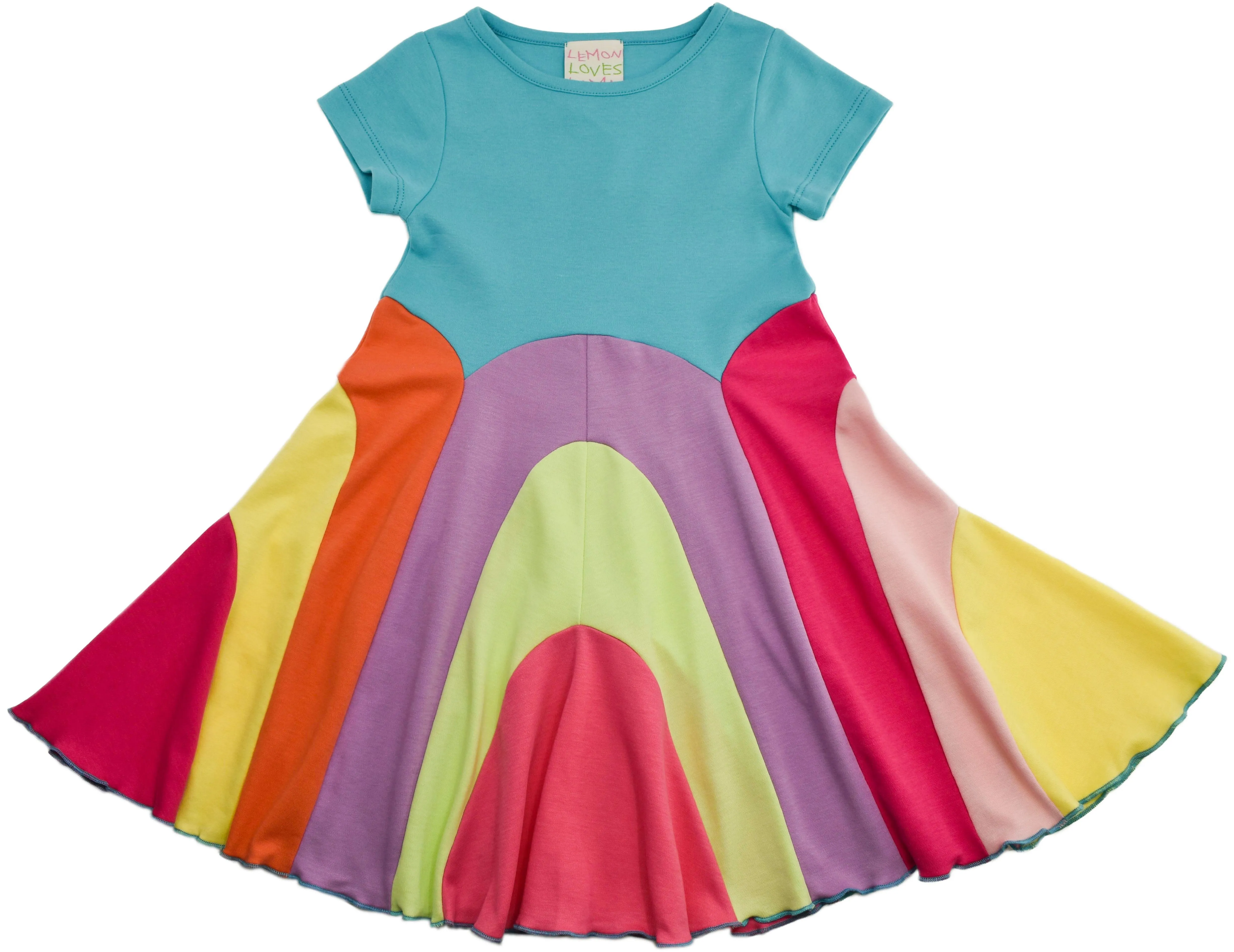 Lemon Loves Lime Magical Rainbow Dress