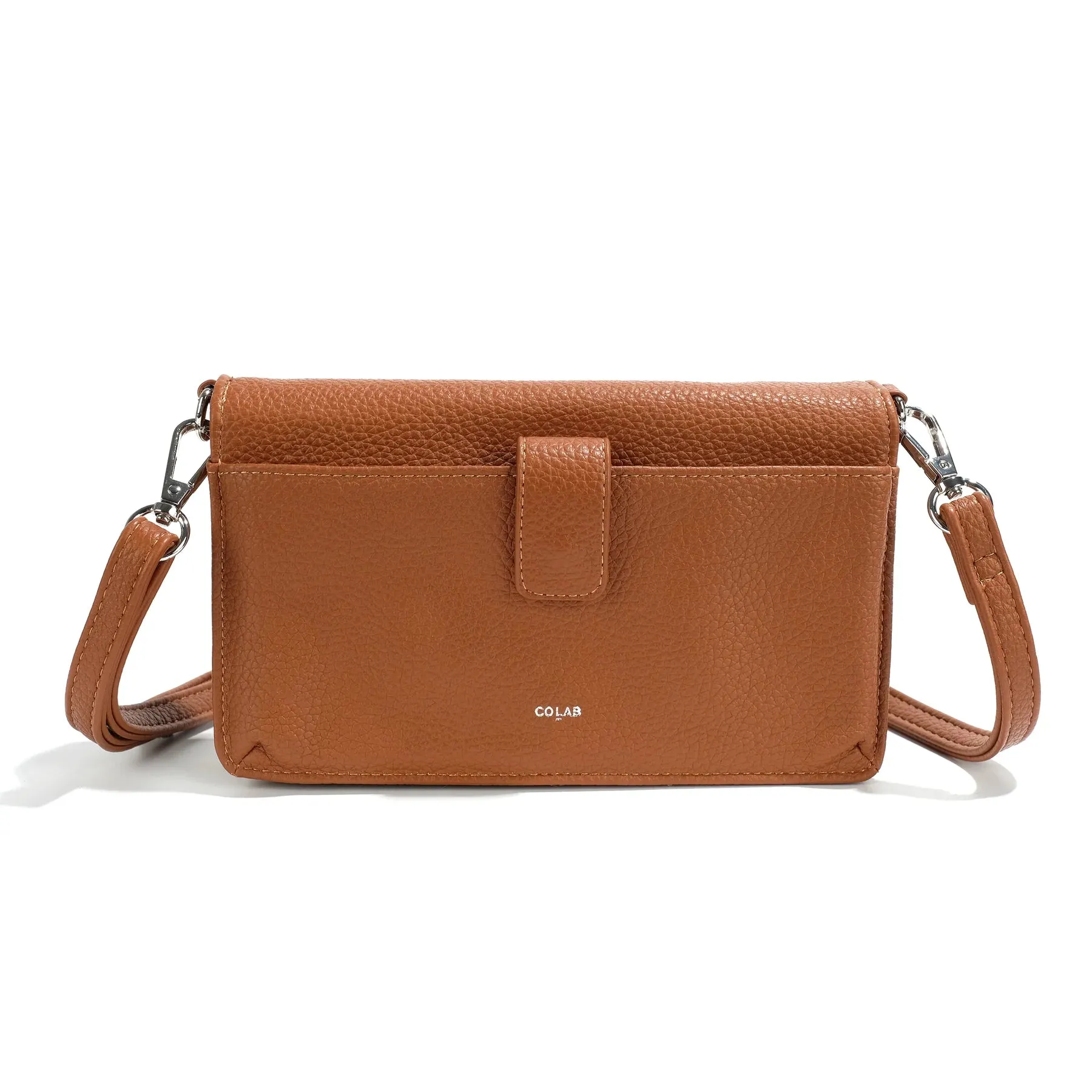 LES AMIS CECLI CROSS BODY | DARK COGNAC