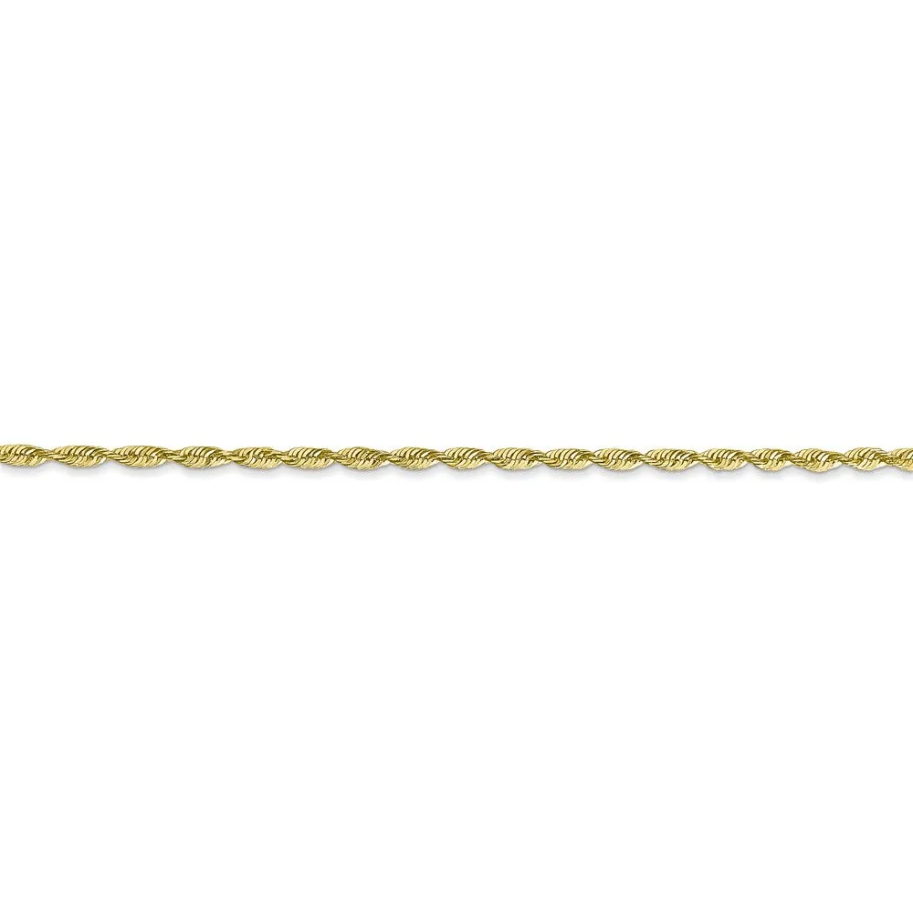 Leslie's 10K 1.8mm Diamond-Cut Lightweight Rope Chain
