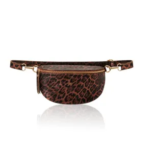 Licata Leopard Print Crossbody Bag