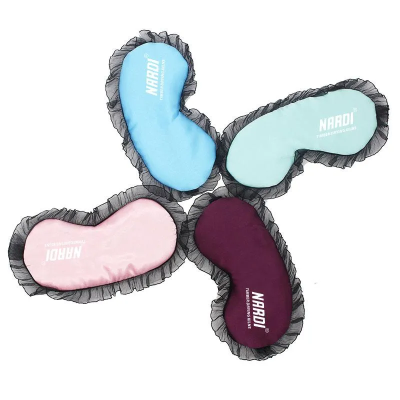 Light-Blocking Eye Mask With Lace Trim