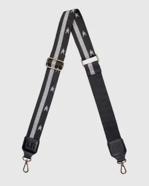 LOUENHIDE Munroe Guitar Strap - Black/Silver