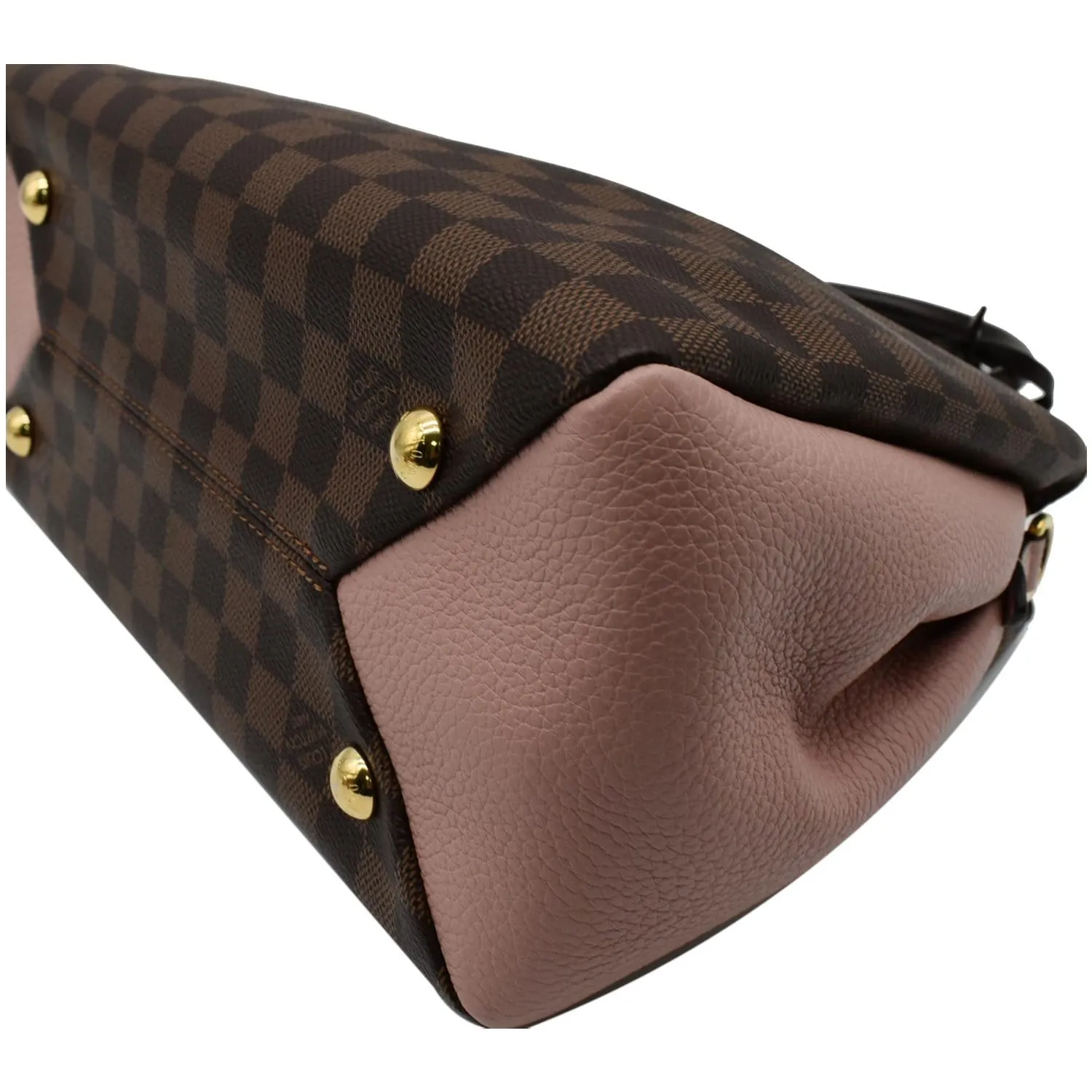LOUIS VUITTON Brittany Damier Ebene Shoulder Bag Brown