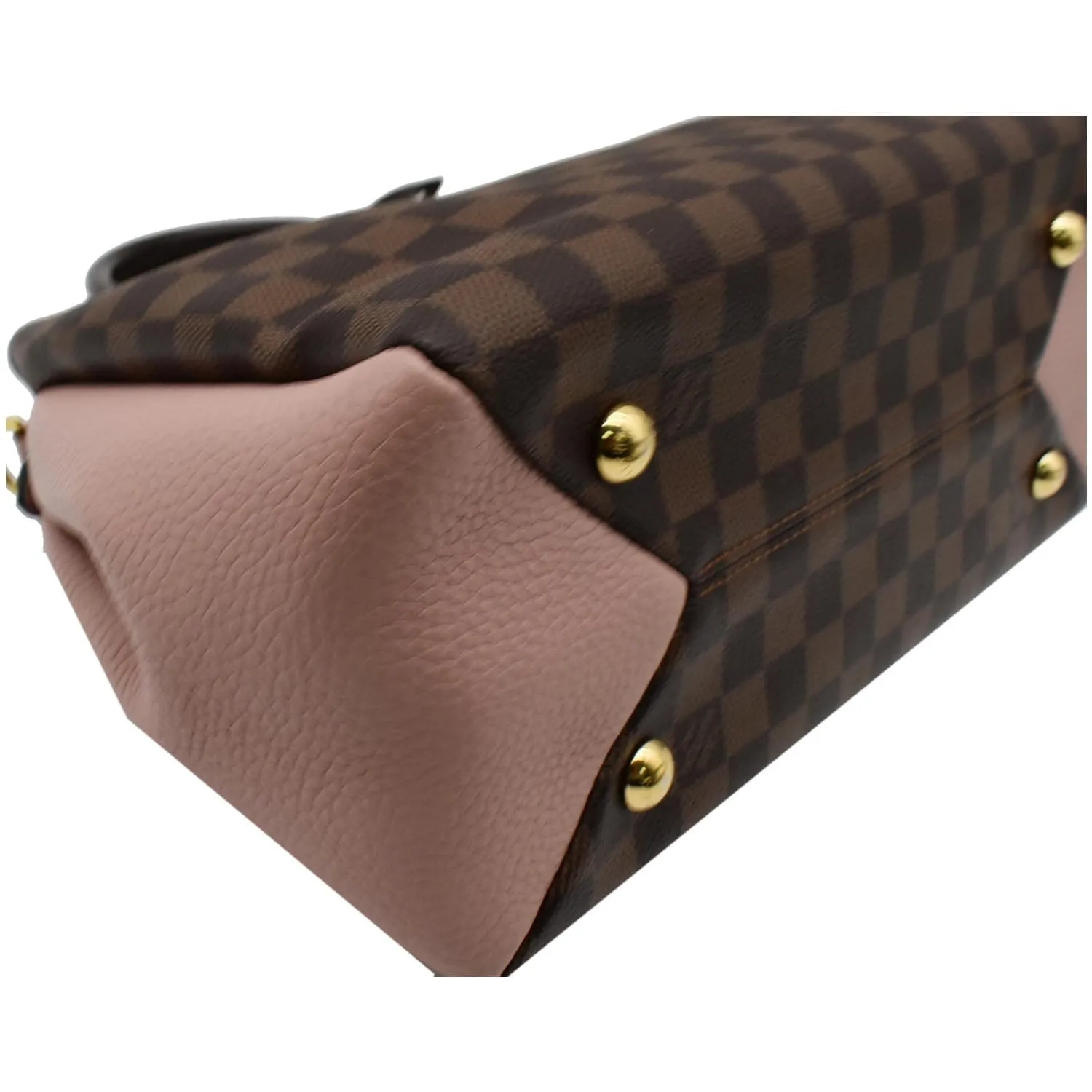 LOUIS VUITTON Brittany Damier Ebene Shoulder Bag Brown