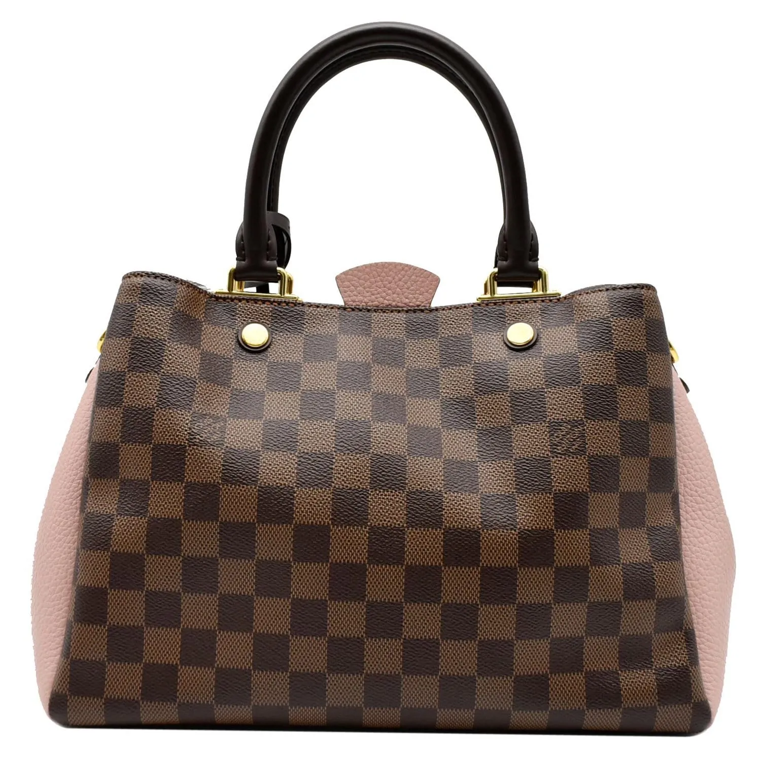 LOUIS VUITTON Brittany Damier Ebene Shoulder Bag Brown