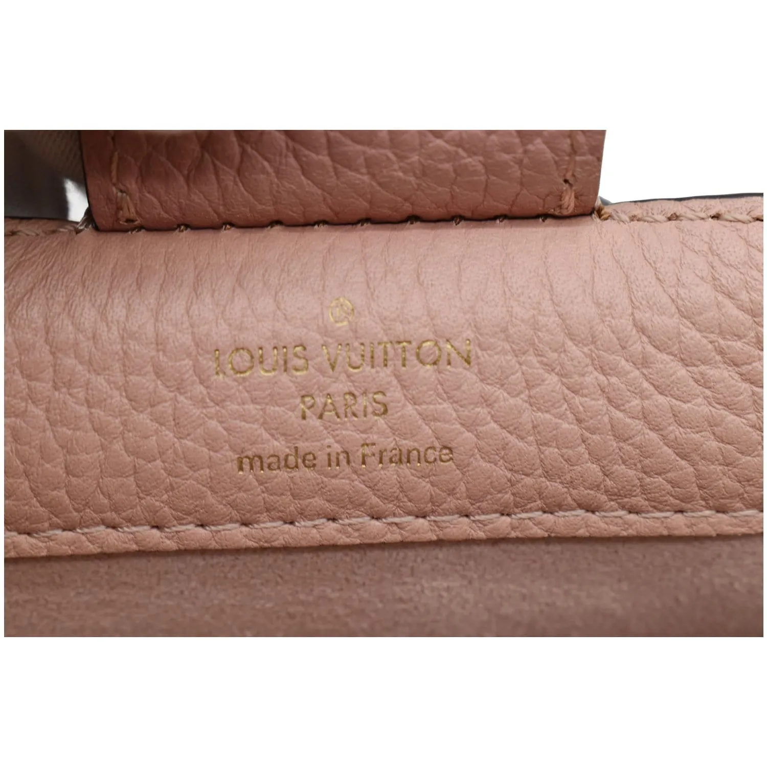 LOUIS VUITTON Brittany Damier Ebene Shoulder Bag Brown