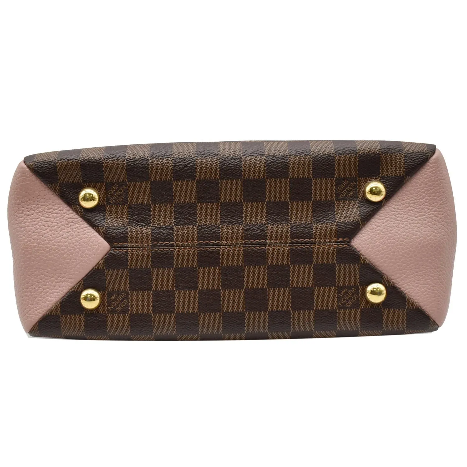 LOUIS VUITTON Brittany Damier Ebene Shoulder Bag Brown