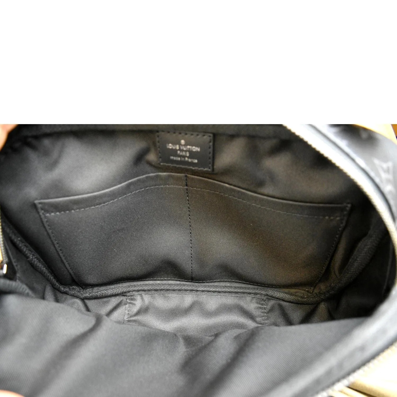 Louis Vuitton Explorer Bumbag Monogram Eclipse Canvas Black