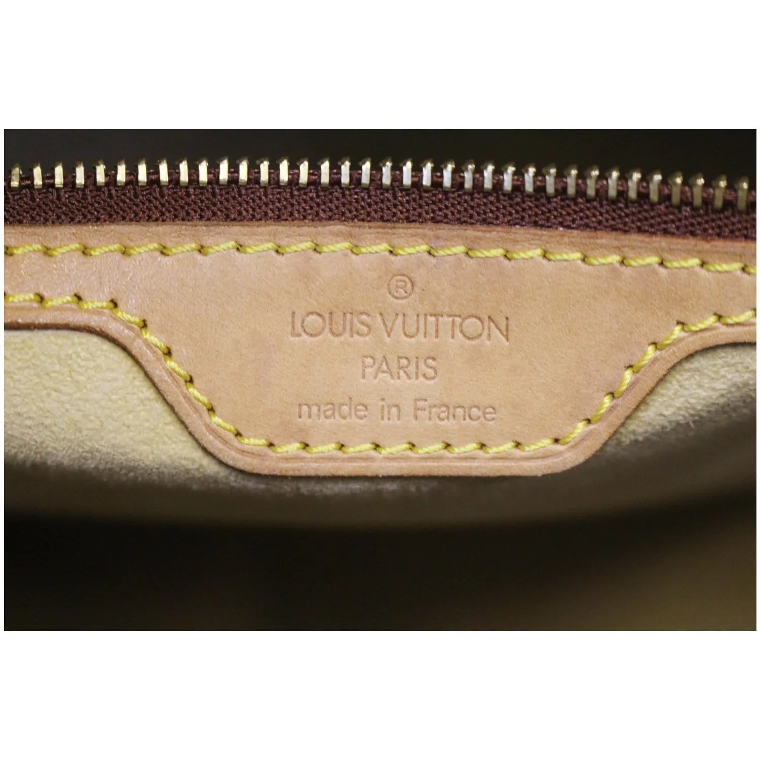 LOUIS VUITTON Monogram Canvas Looping GM Brown Shoulder Bag