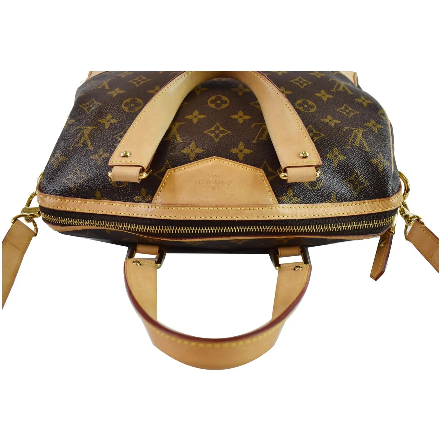 LOUIS VUITTON Monogram Canvas Retiro PM Shoulder Bag Brown