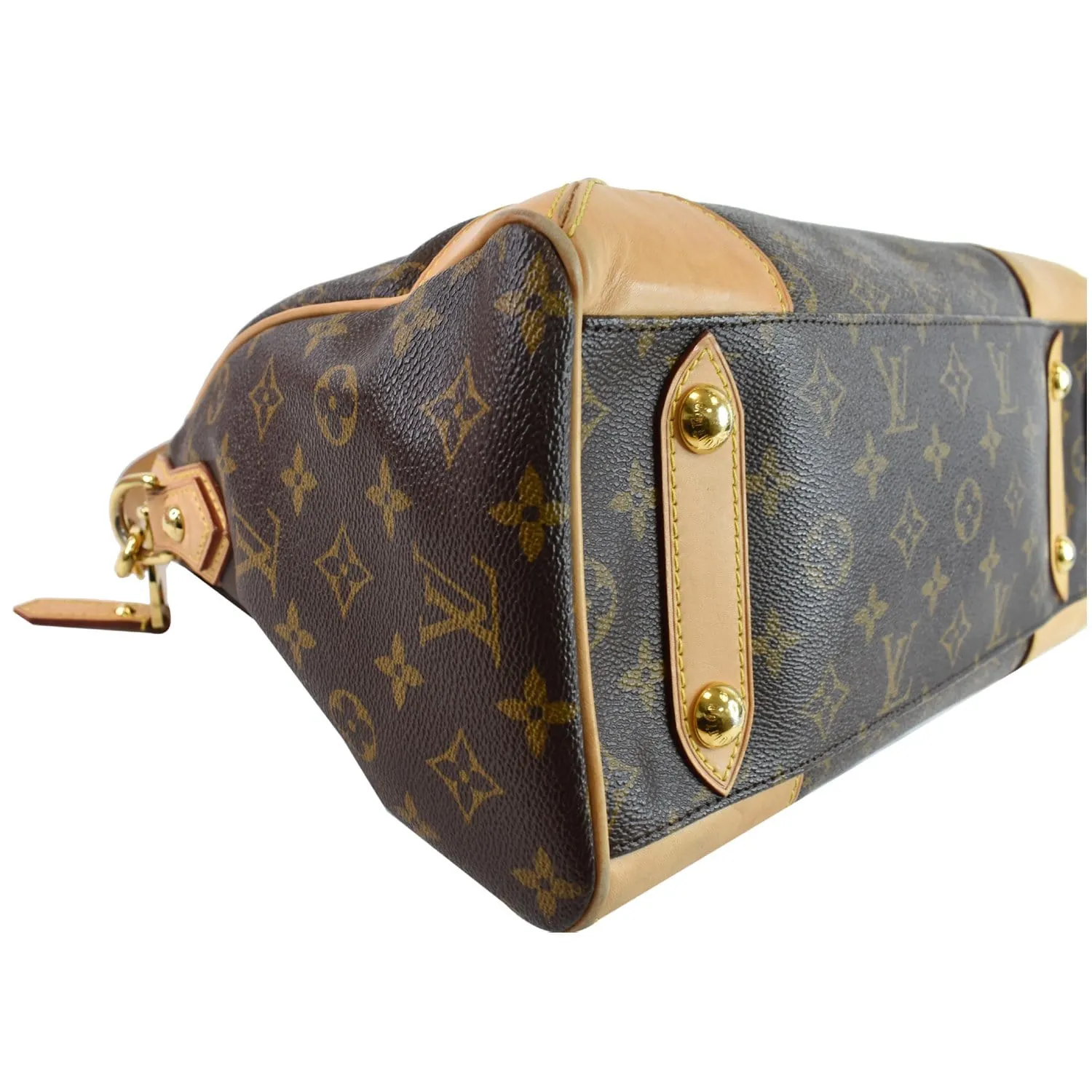 LOUIS VUITTON Monogram Canvas Retiro PM Shoulder Bag Brown