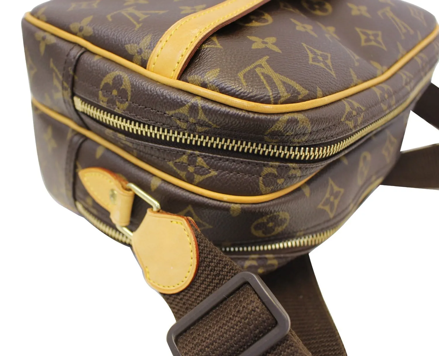 LOUIS VUITTON Monogram Reporter PM Shoulder Bag