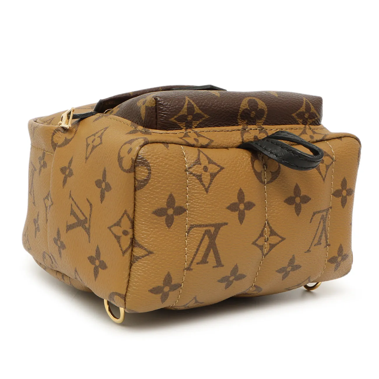 Louis Vuitton Monogram Reverse Palm Springs Backpack Mini
