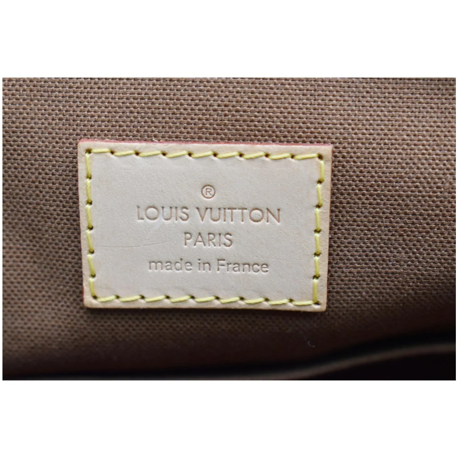 LOUIS VUITTON Tivoli PM Monogram Canvas Shoulder Bag Brown