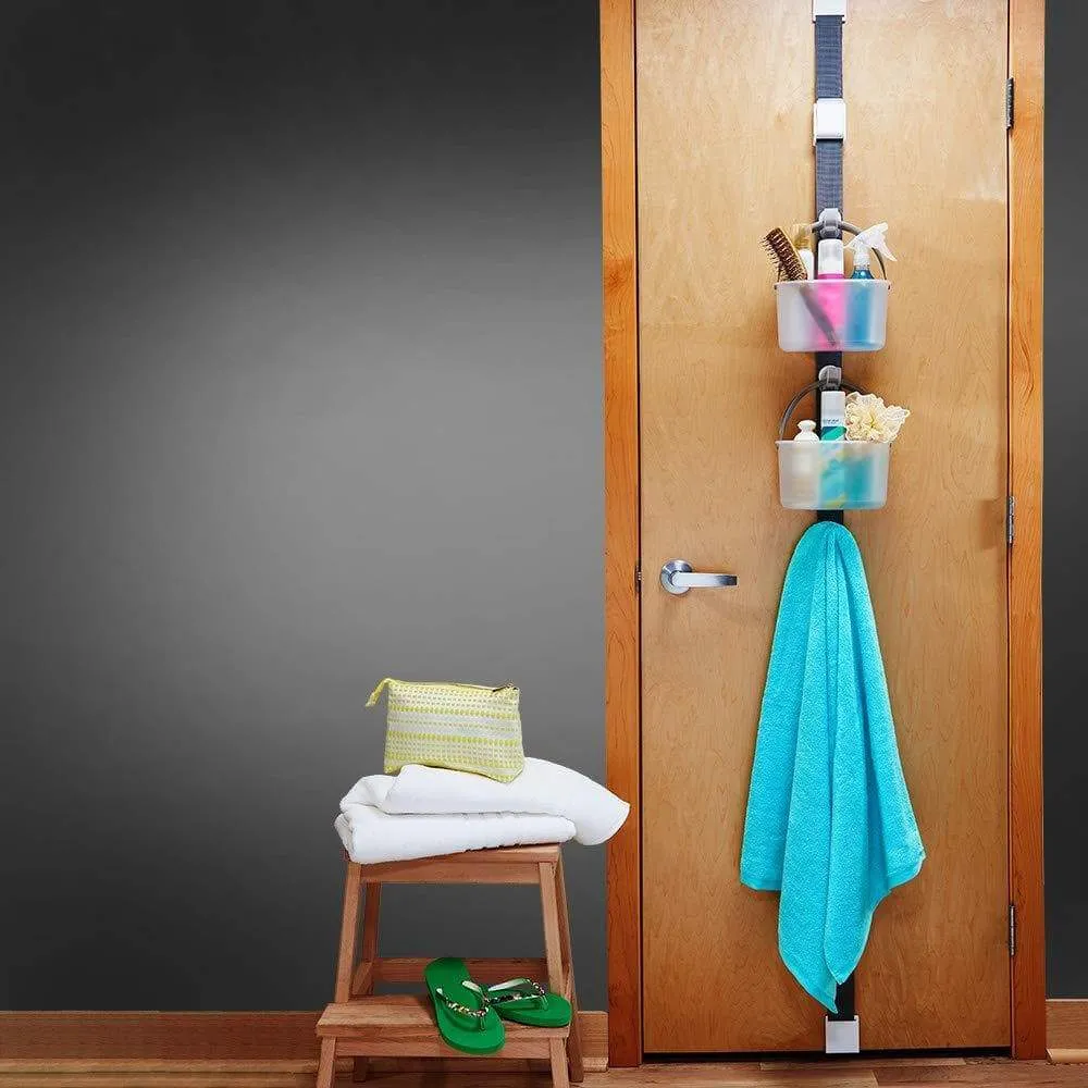 madesmart 95-79800-06 Hanging Door Caddy System Gray