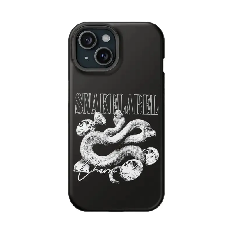 Magnetic Snake Tough Cases with Embedded Magnet Module - Impact-Resistant iPhone Cover