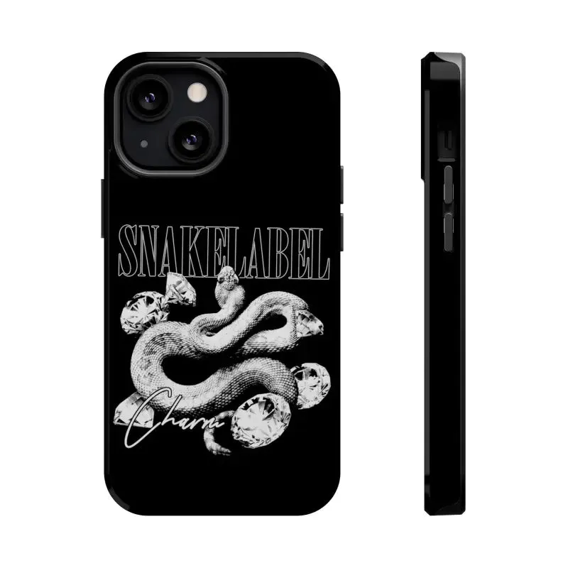 Magnetic Snake Tough Cases with Embedded Magnet Module - Impact-Resistant iPhone Cover