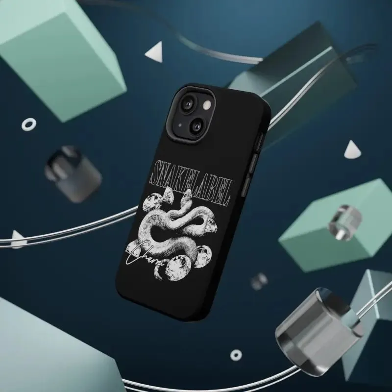 Magnetic Snake Tough Cases with Embedded Magnet Module - Impact-Resistant iPhone Cover