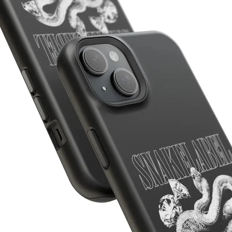 Magnetic Snake Tough Cases with Embedded Magnet Module - Impact-Resistant iPhone Cover