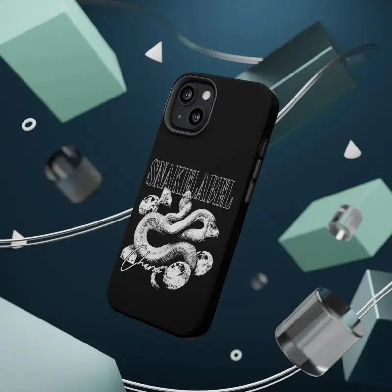 Magnetic Snake Tough Cases with Embedded Magnet Module - Impact-Resistant iPhone Cover