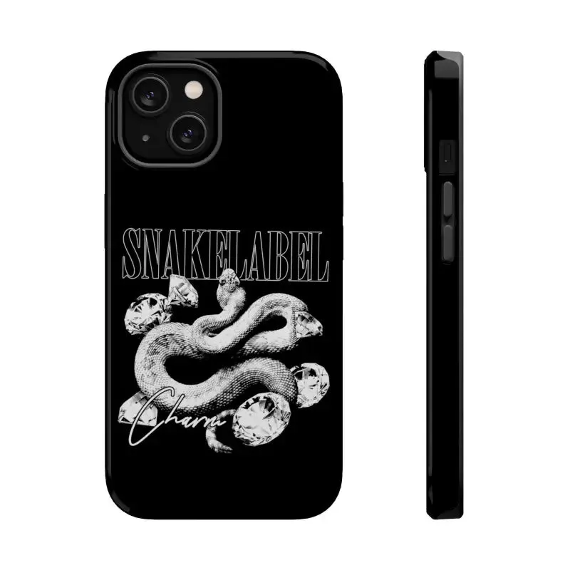 Magnetic Snake Tough Cases with Embedded Magnet Module - Impact-Resistant iPhone Cover