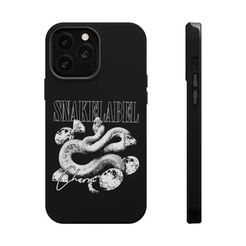 Magnetic Snake Tough Cases with Embedded Magnet Module - Impact-Resistant iPhone Cover