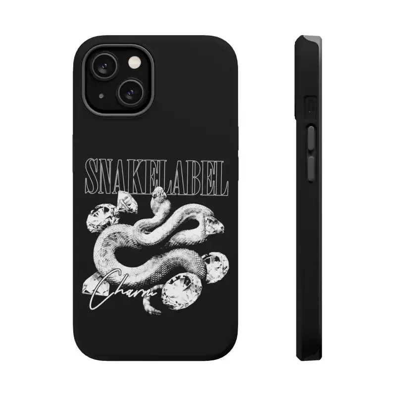 Magnetic Snake Tough Cases with Embedded Magnet Module - Impact-Resistant iPhone Cover