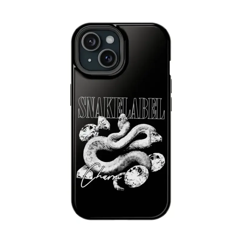 Magnetic Snake Tough Cases with Embedded Magnet Module - Impact-Resistant iPhone Cover