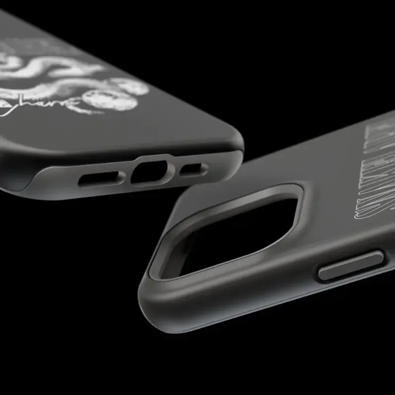 Magnetic Snake Tough Cases with Embedded Magnet Module - Impact-Resistant iPhone Cover