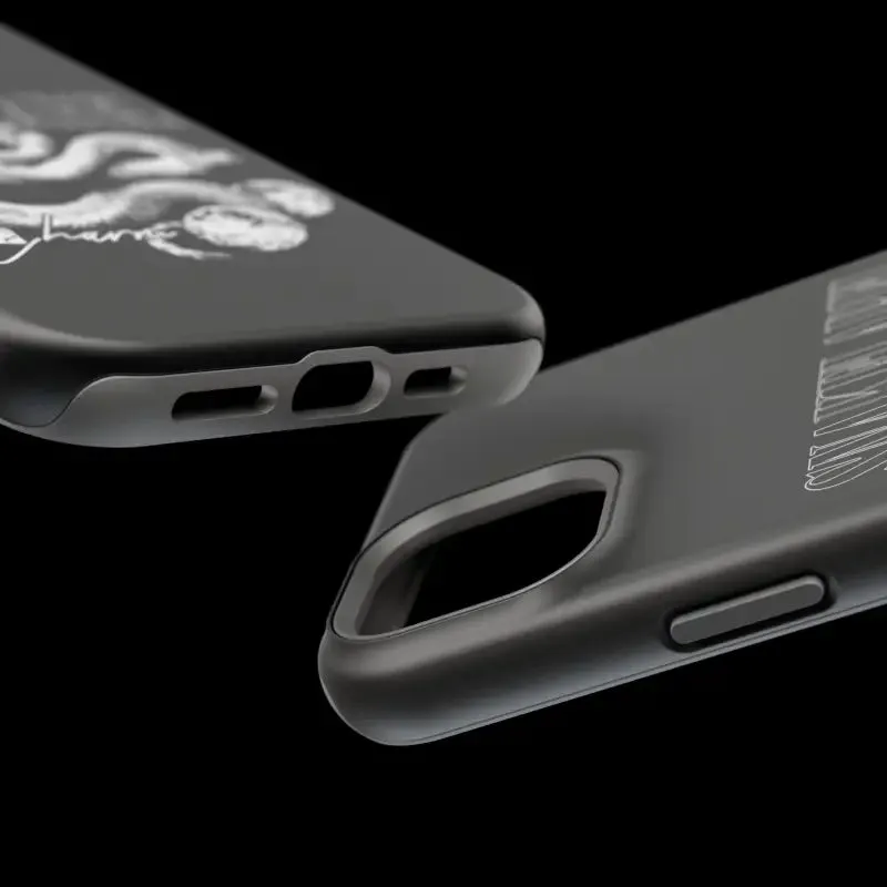 Magnetic Snake Tough Cases with Embedded Magnet Module - Impact-Resistant iPhone Cover