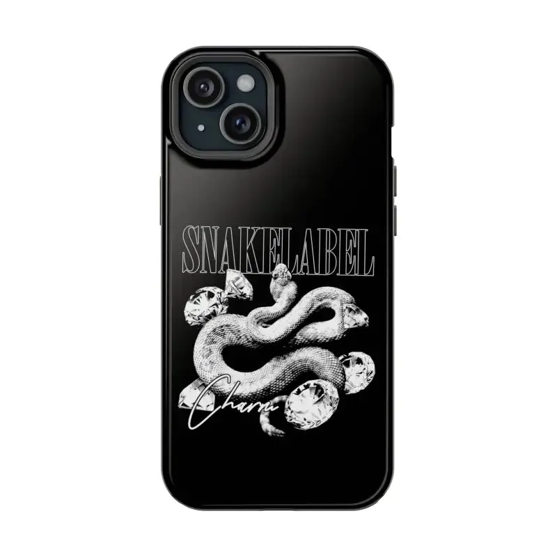 Magnetic Snake Tough Cases with Embedded Magnet Module - Impact-Resistant iPhone Cover