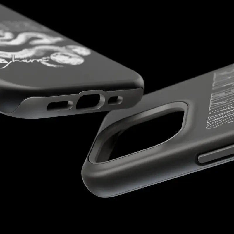 Magnetic Snake Tough Cases with Embedded Magnet Module - Impact-Resistant iPhone Cover