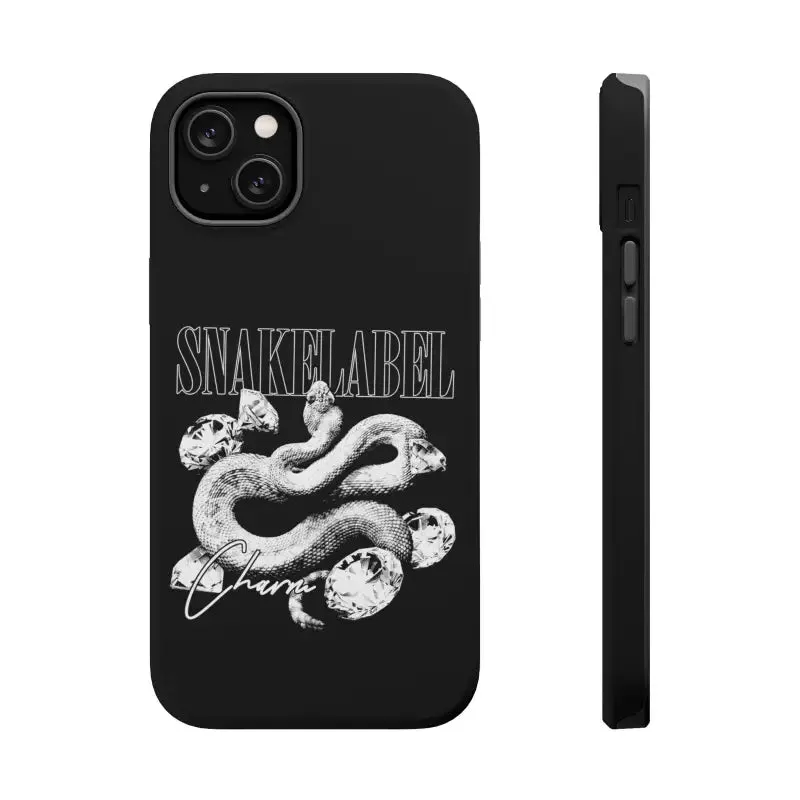 Magnetic Snake Tough Cases with Embedded Magnet Module - Impact-Resistant iPhone Cover