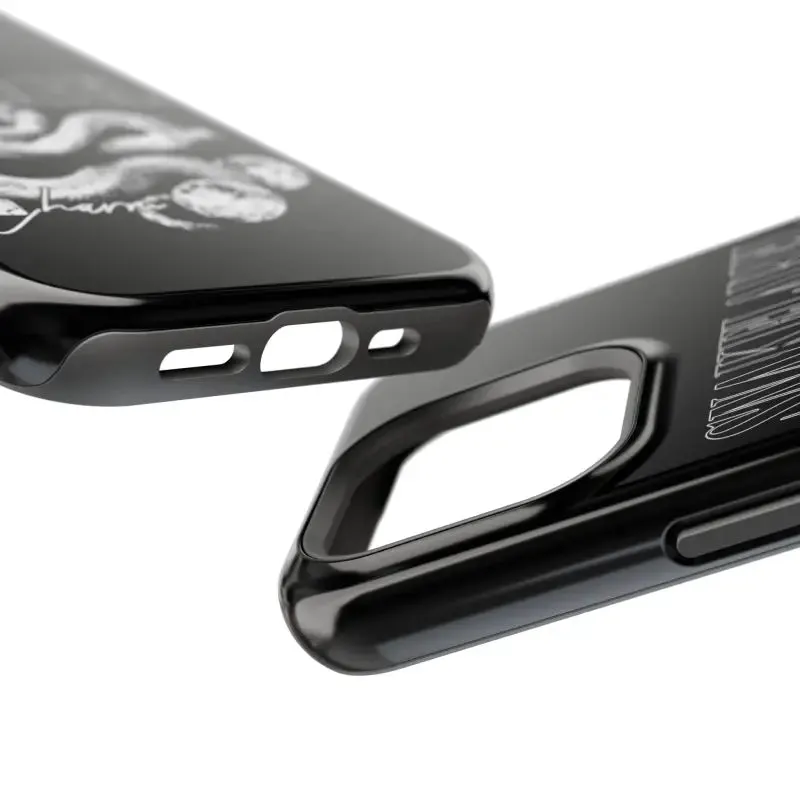 Magnetic Snake Tough Cases with Embedded Magnet Module - Impact-Resistant iPhone Cover