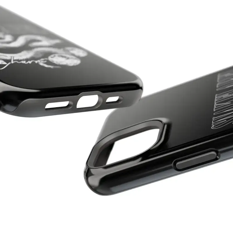 Magnetic Snake Tough Cases with Embedded Magnet Module - Impact-Resistant iPhone Cover