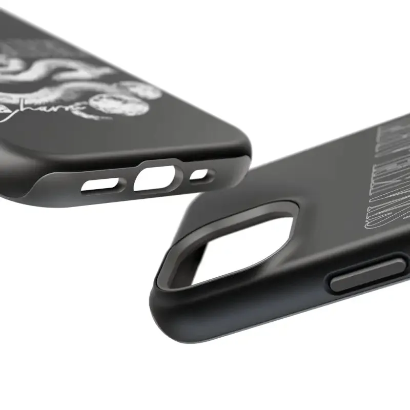 Magnetic Snake Tough Cases with Embedded Magnet Module - Impact-Resistant iPhone Cover