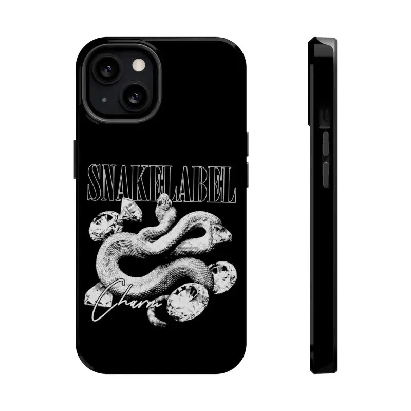 Magnetic Snake Tough Cases with Embedded Magnet Module - Impact-Resistant iPhone Cover