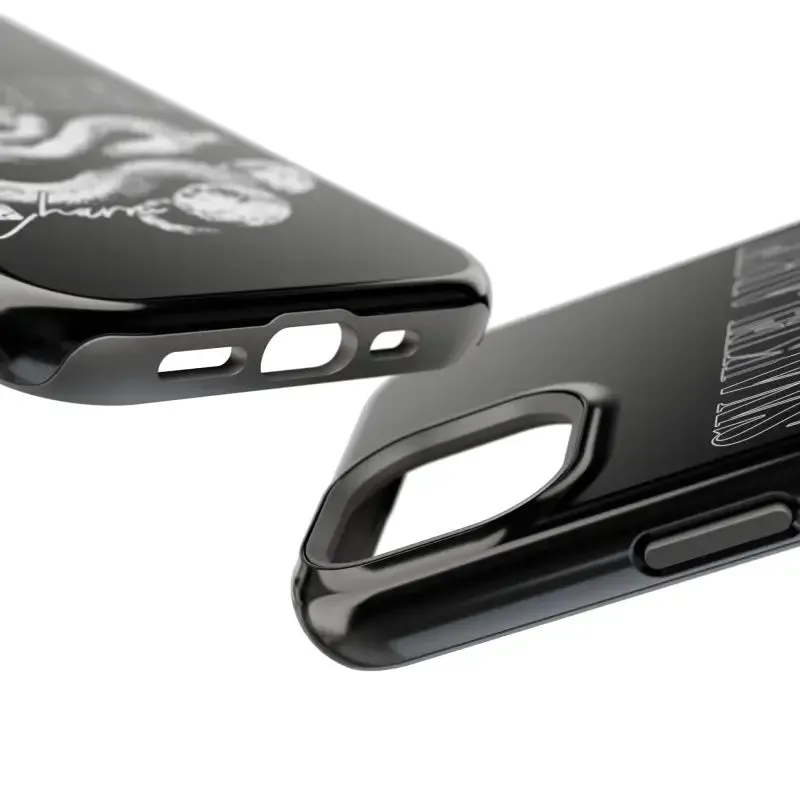 Magnetic Snake Tough Cases with Embedded Magnet Module - Impact-Resistant iPhone Cover