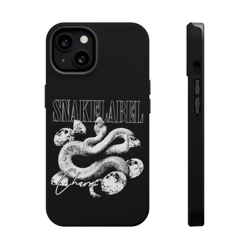 Magnetic Snake Tough Cases with Embedded Magnet Module - Impact-Resistant iPhone Cover