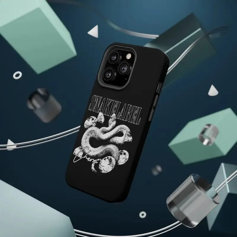 Magnetic Snake Tough Cases with Embedded Magnet Module - Impact-Resistant iPhone Cover