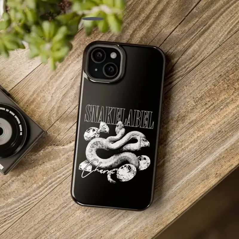 Magnetic Snake Tough Cases with Embedded Magnet Module - Impact-Resistant iPhone Cover