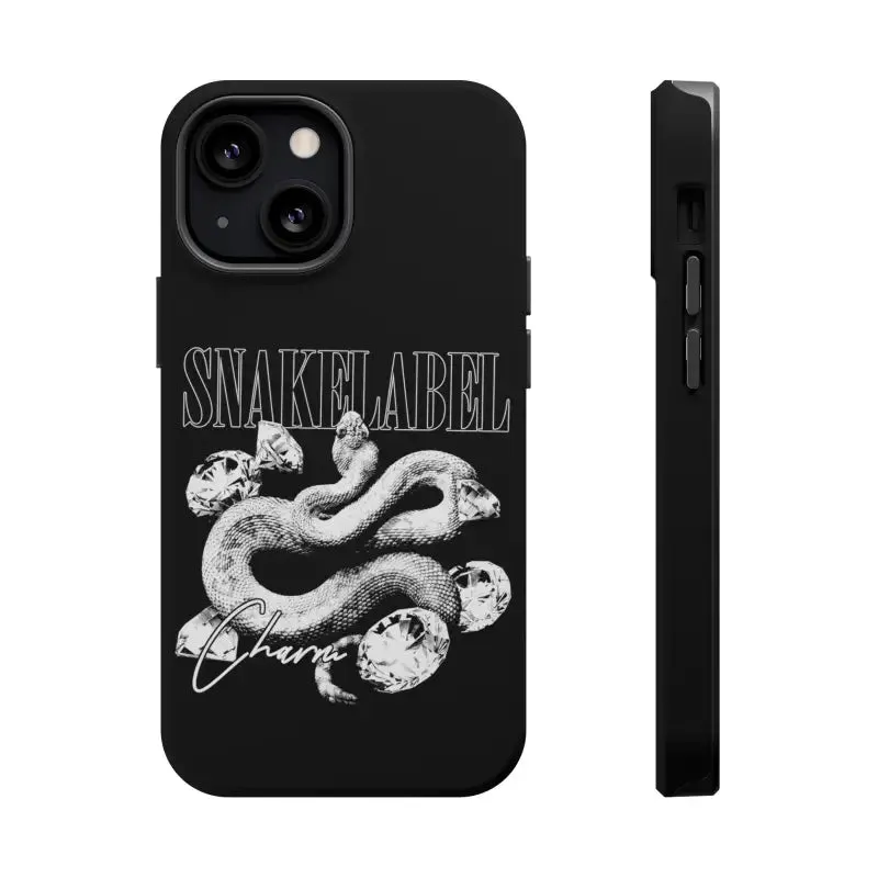 Magnetic Snake Tough Cases with Embedded Magnet Module - Impact-Resistant iPhone Cover